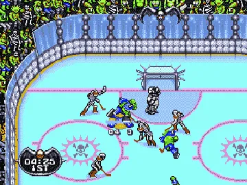 Mutant League Hockey (USA, Europe) screen shot game playing